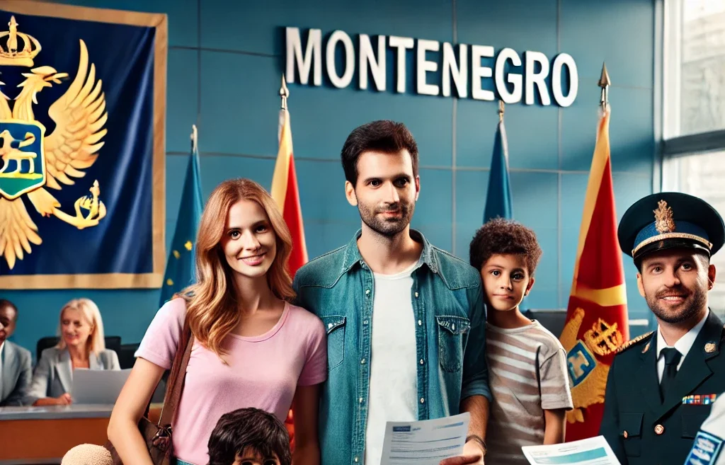 Familiennachzug in Montenegro mit Aufenthaltspr&uuml;fung, Unterlagen und pers&ouml;nlicher Antragstellung