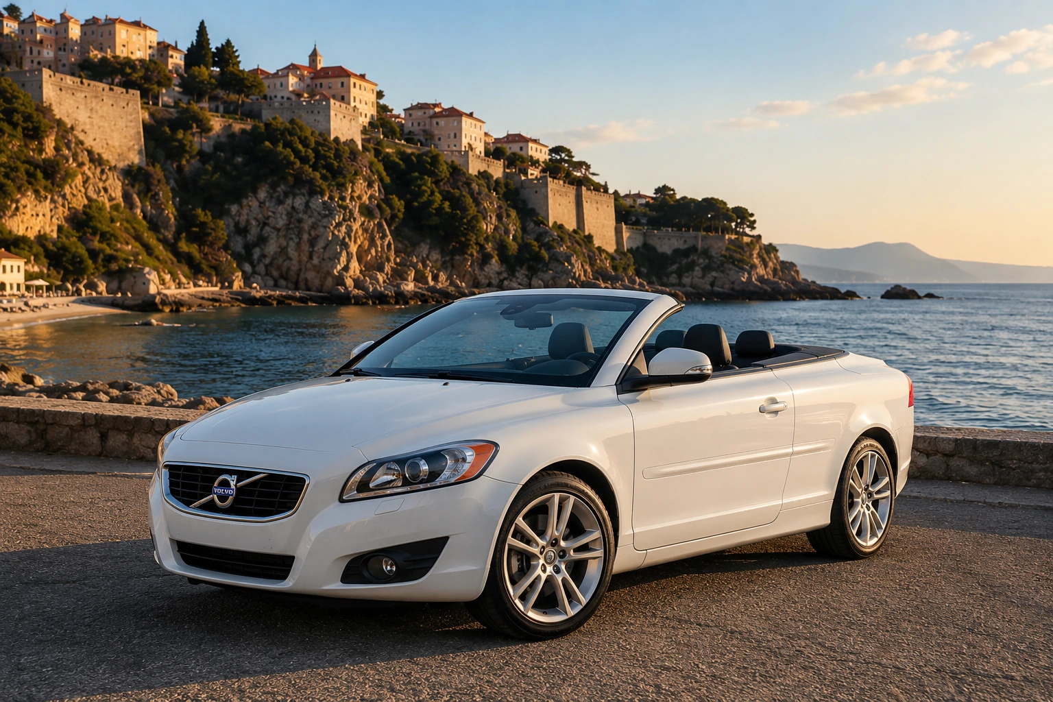 Volvo C70 Cabrio Automatik Mietwagen in Ulcinj &uuml;ber ekosphere Rent-A-Car anfragen
